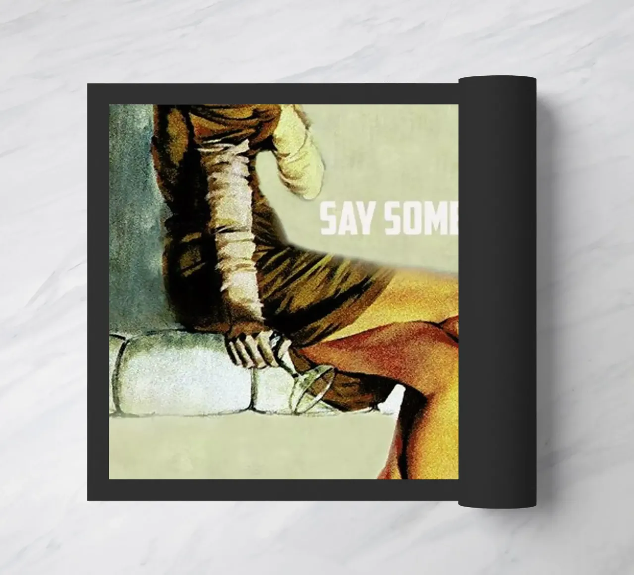 If You Can't Say Something zerbino da Gallery Print and Art Limited