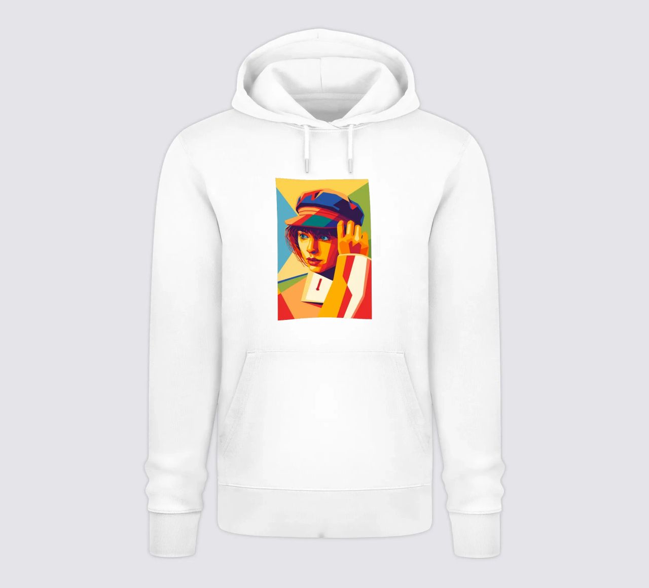 swifties retro pop art wpap felpa con cappuccio da aiswa
