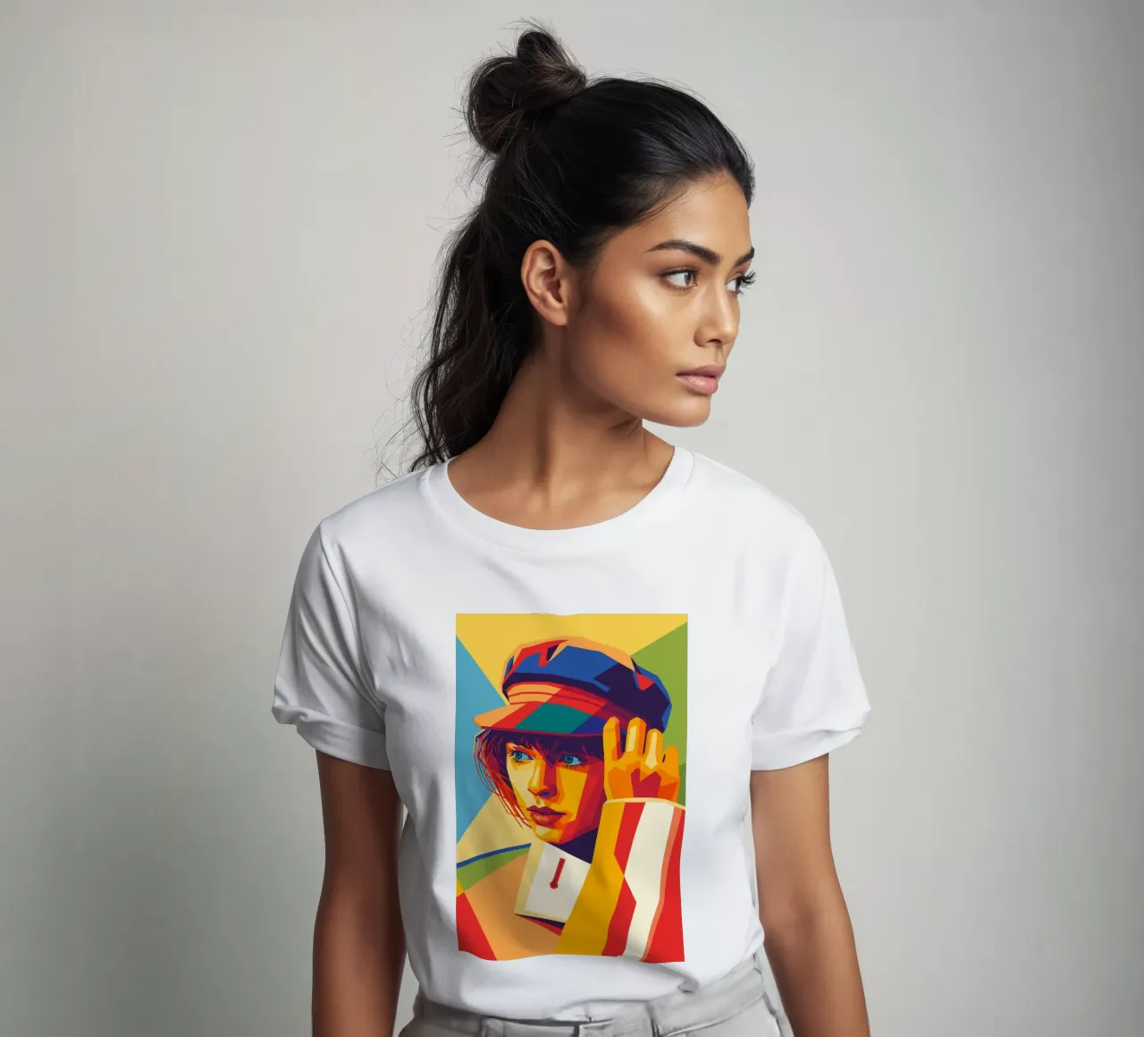 swifties retro pop art wpap t-shirt da aiswa