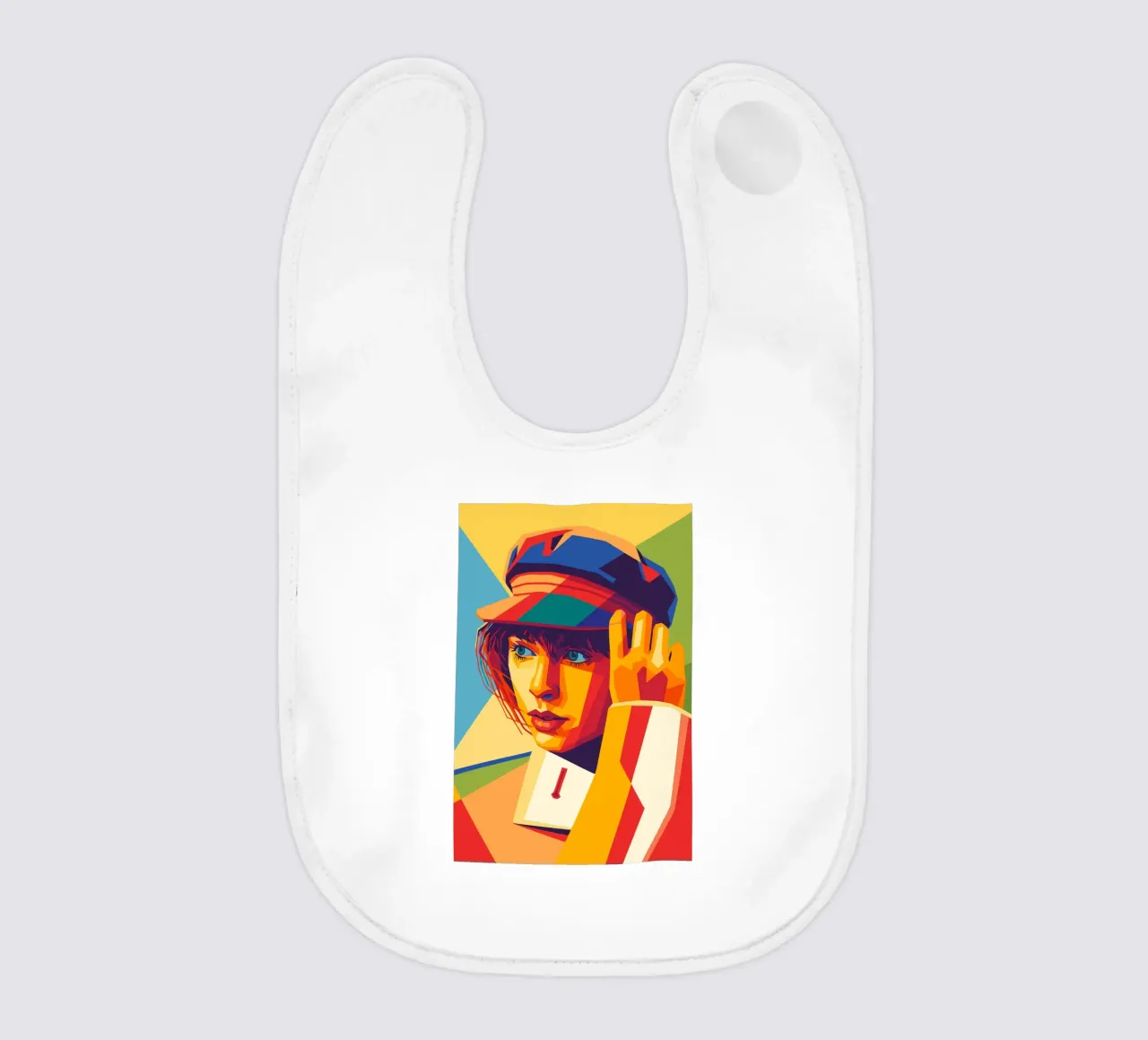 swifties retro pop art wpap bavoir de aiswa