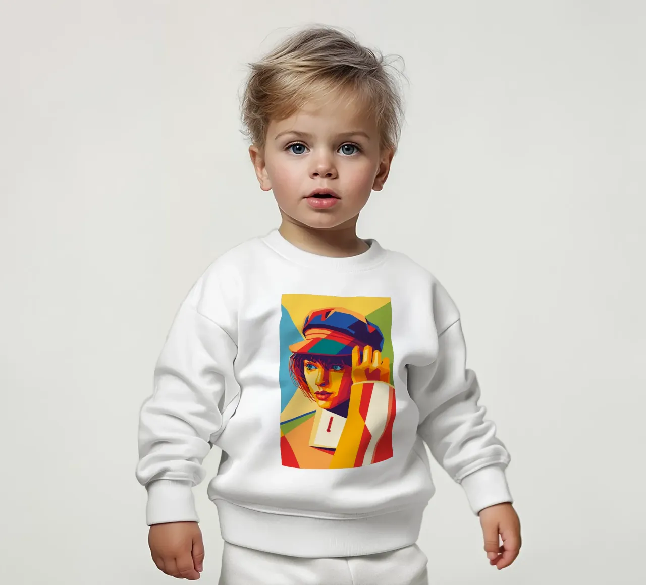 swifties retro pop art wpap sweat pour bébé de aiswa