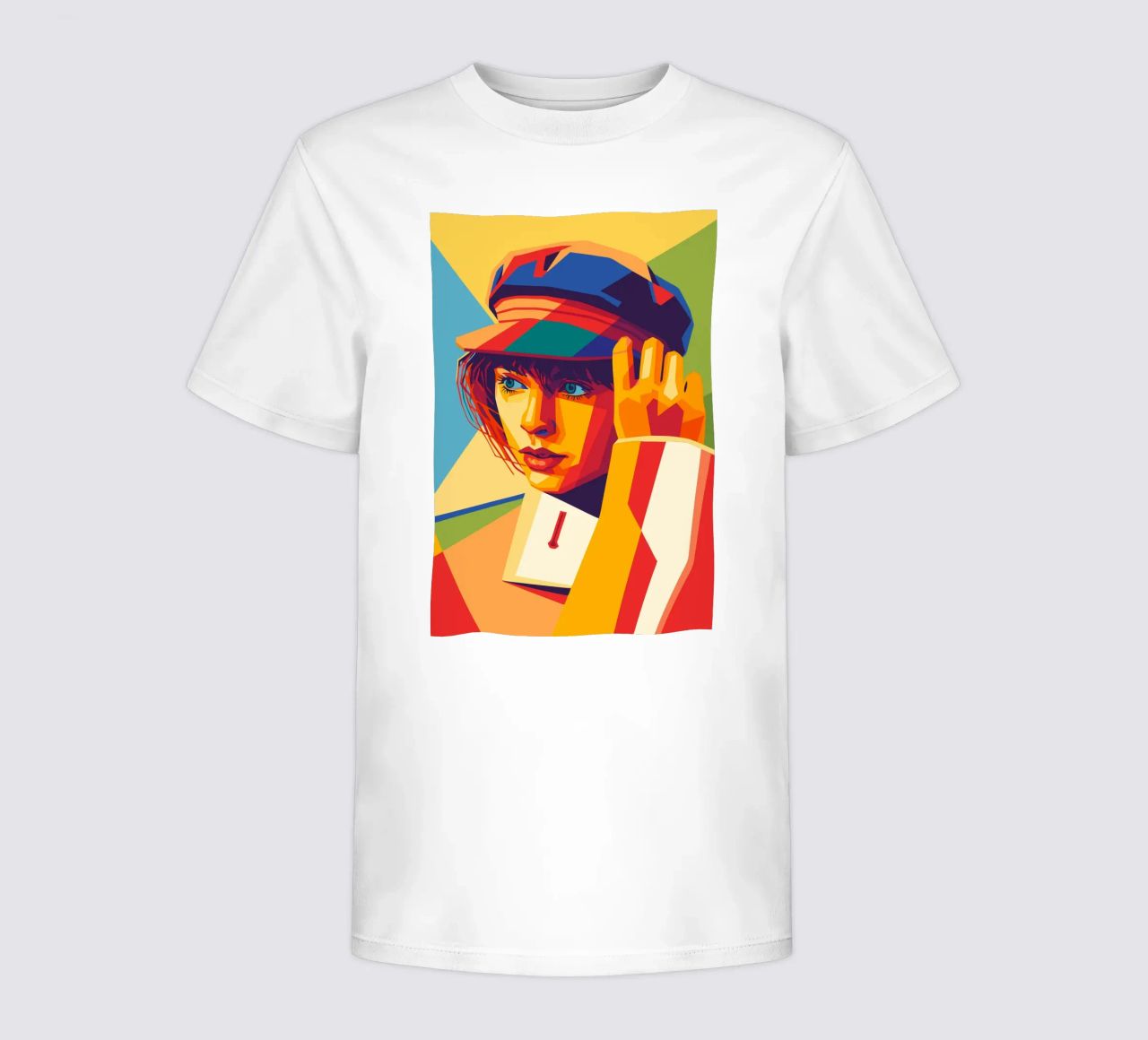 swifties retro pop art wpap t-shirt bambini da aiswa