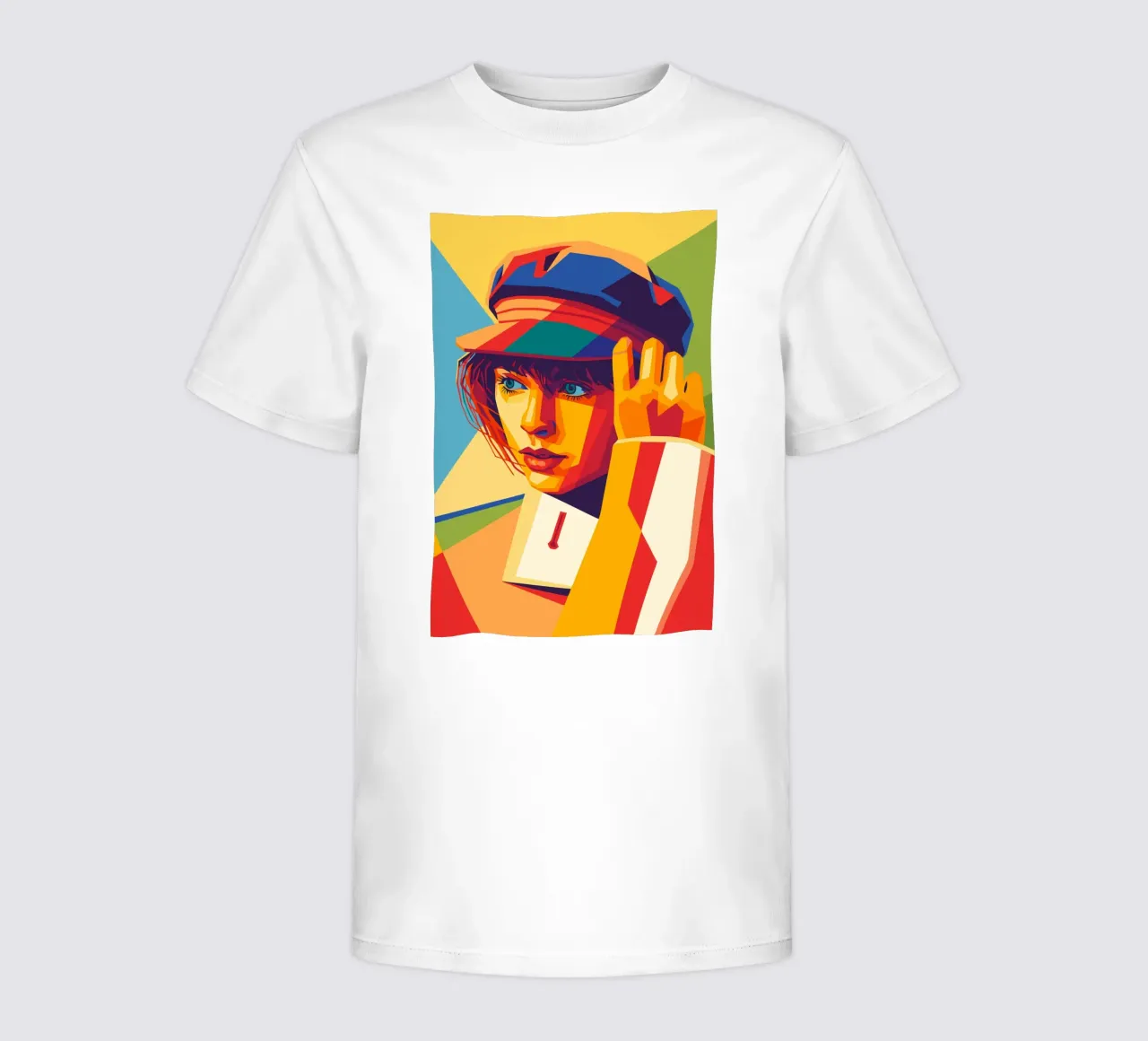 swifties retro pop art wpap t-shirt bambini da aiswa