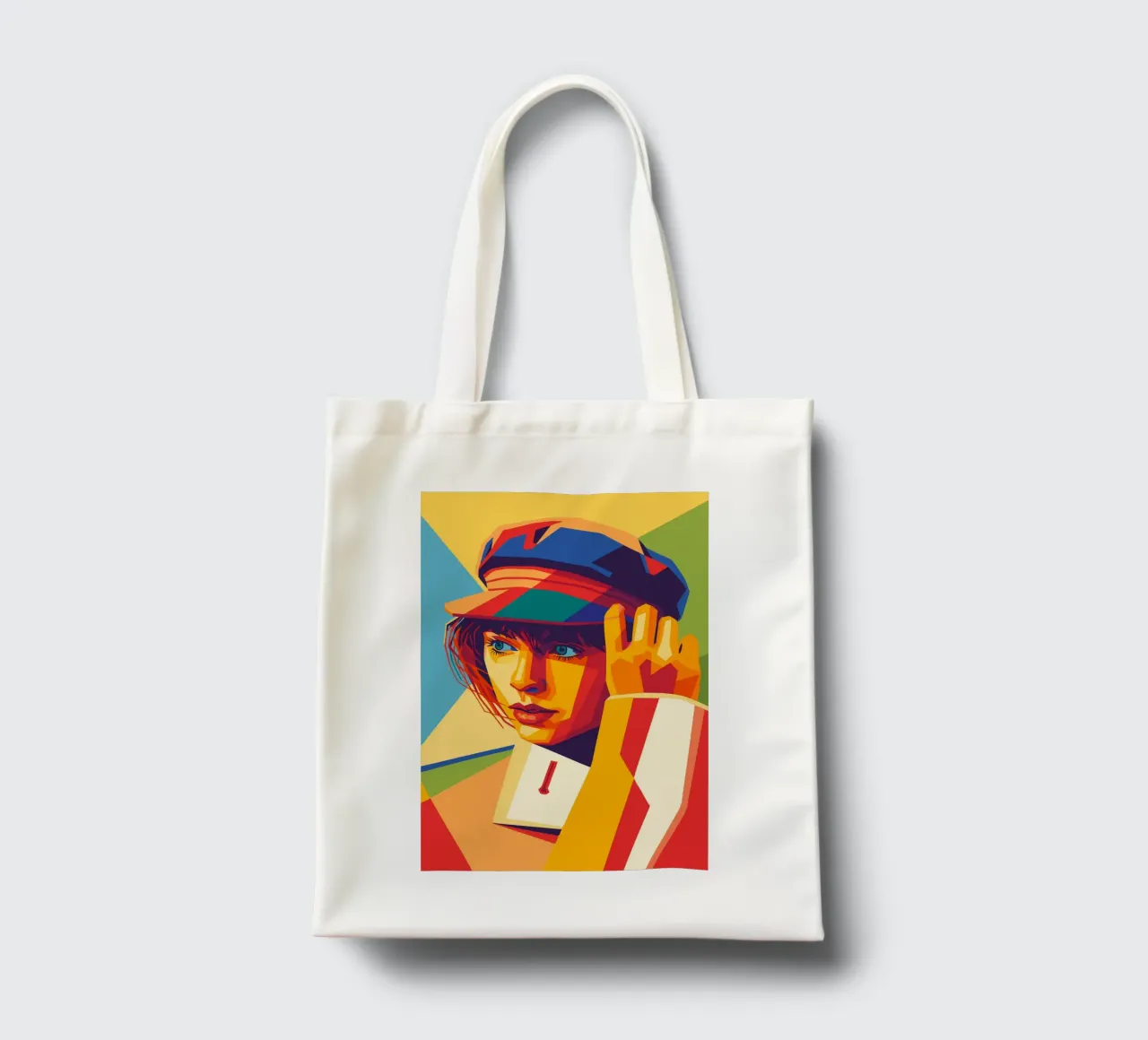 swifties retro pop art wpap Jutebeutel von aiswa