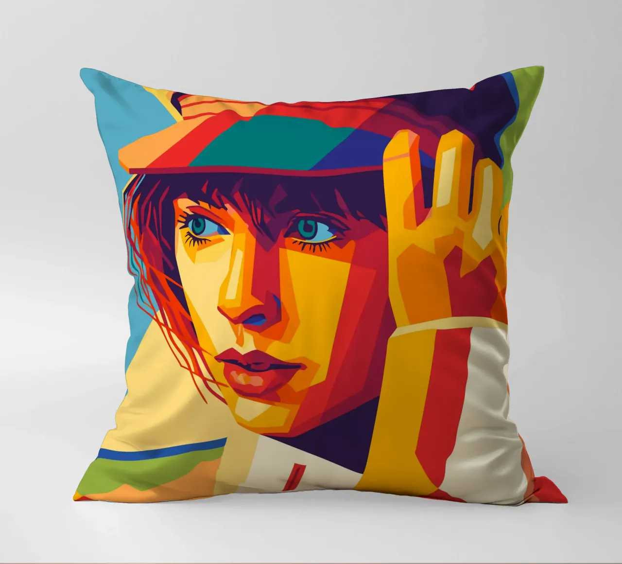 swifties retro pop art wpap Kissen von aiswa