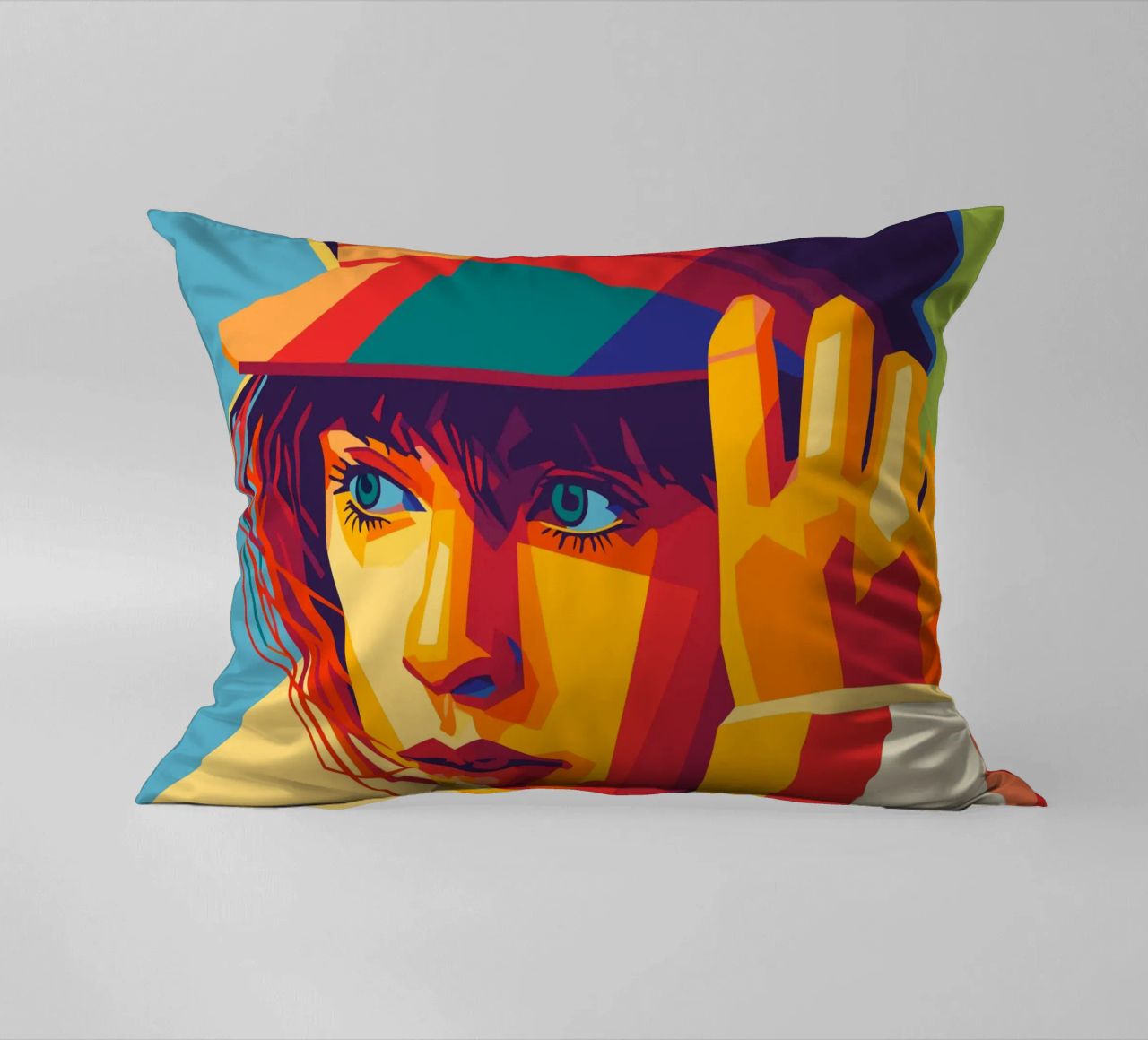 swifties retro pop art wpap cuscino da aiswa