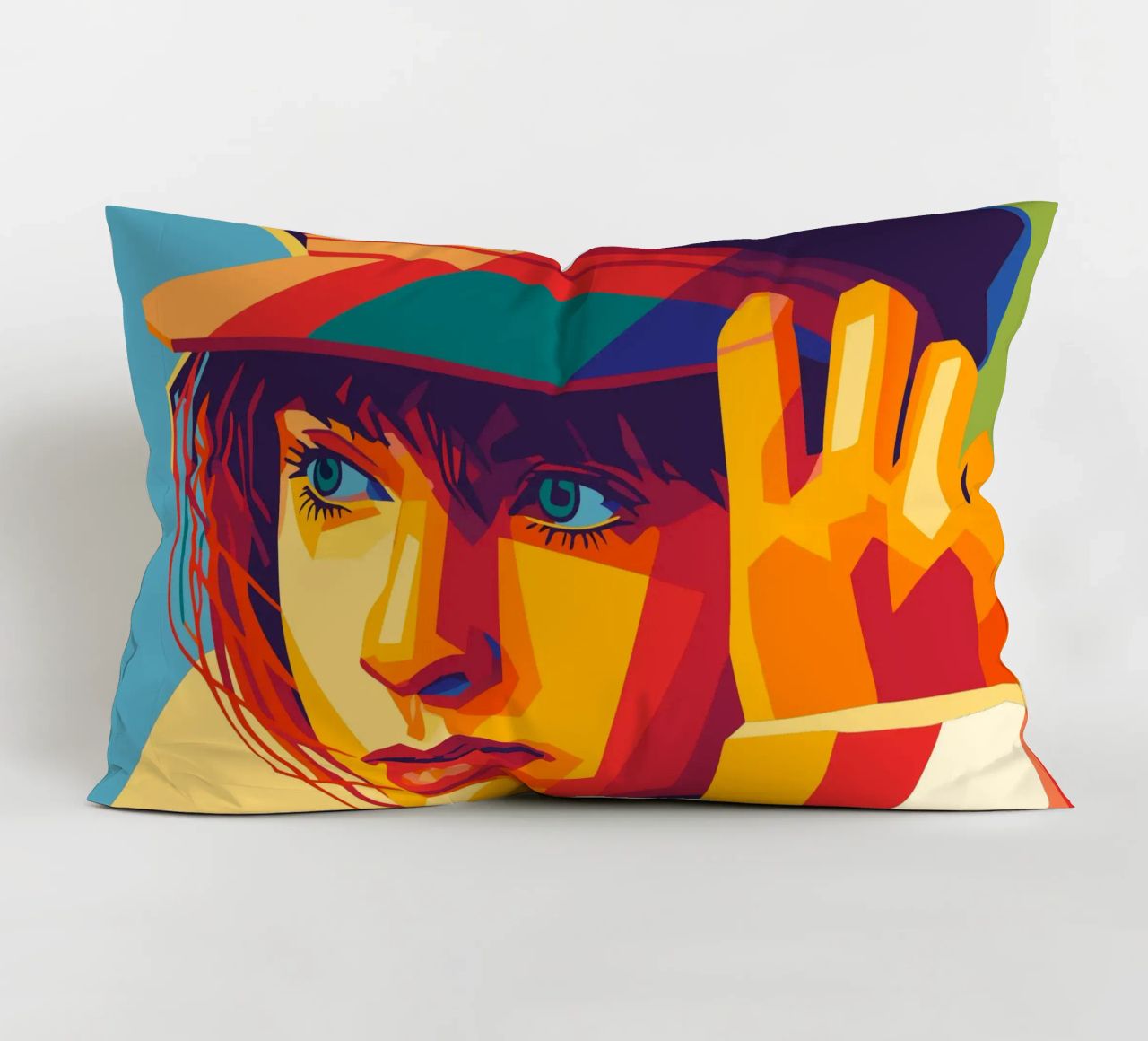 swifties retro pop art wpap cuscino da aiswa