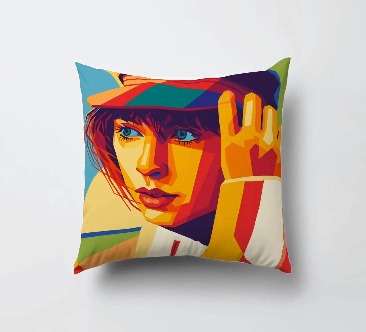 swifties retro pop art wpap Kissen von aiswa