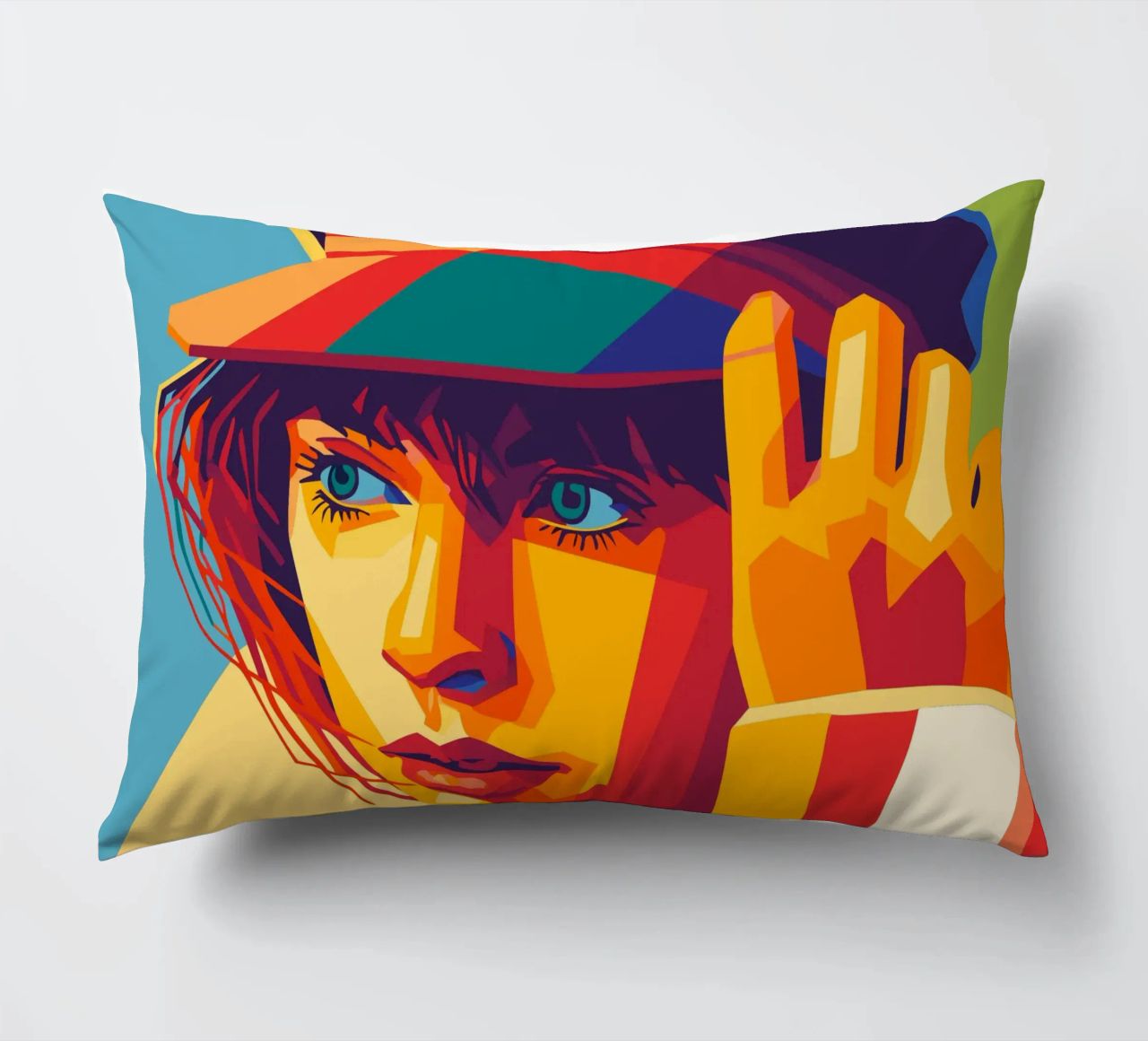 swifties retro pop art wpap cuscino da aiswa