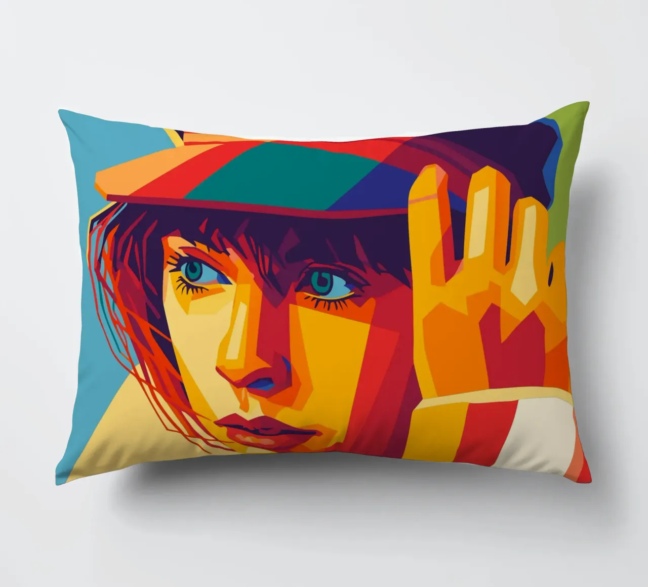 swifties retro pop art wpap Kissen von aiswa