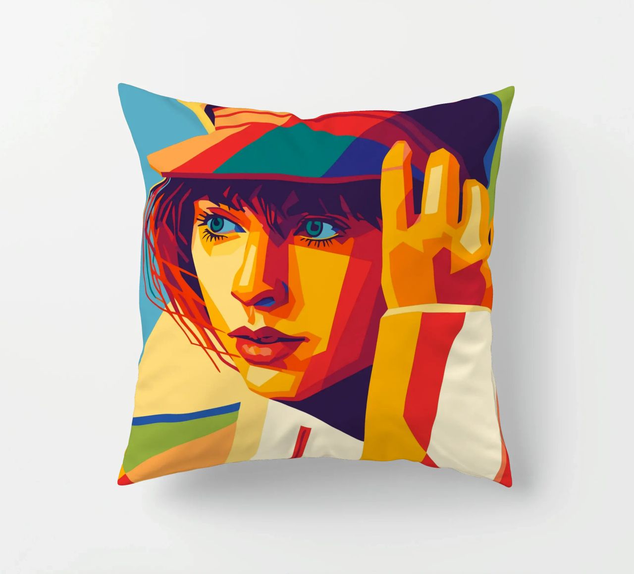 swifties retro pop art wpap cuscino da aiswa