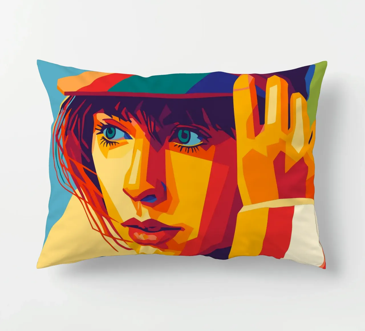 swifties retro pop art wpap Kissen von aiswa