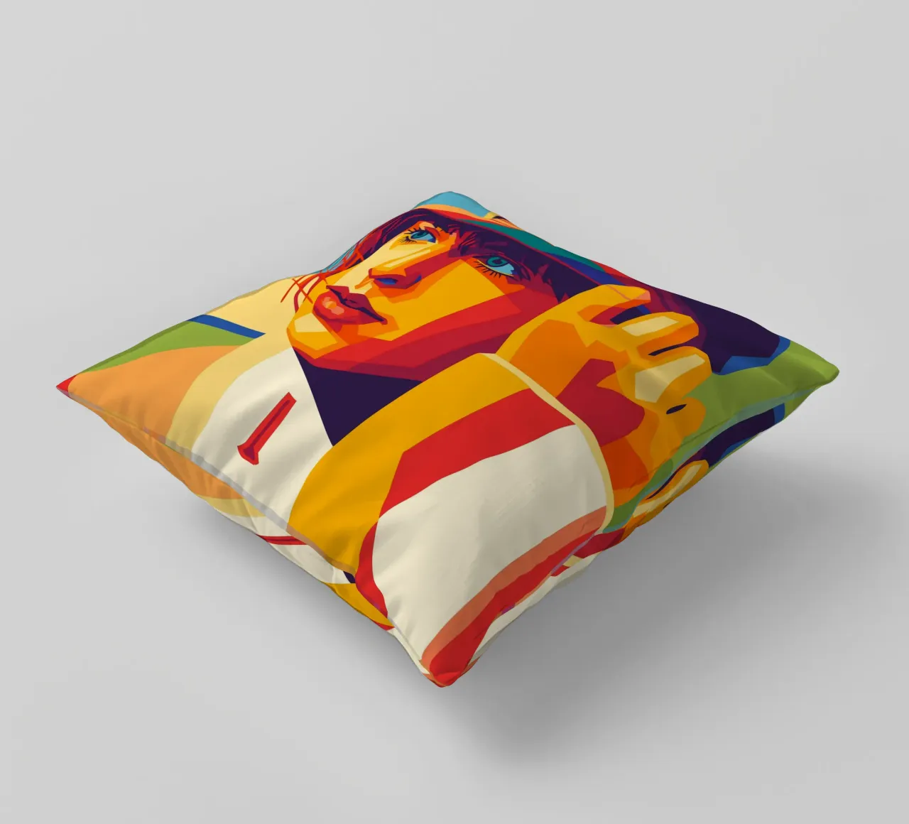 swifties retro pop art wpap Kissen von aiswa