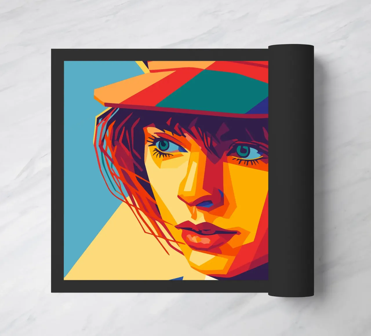 swifties retro pop art wpap paillasson de aiswa