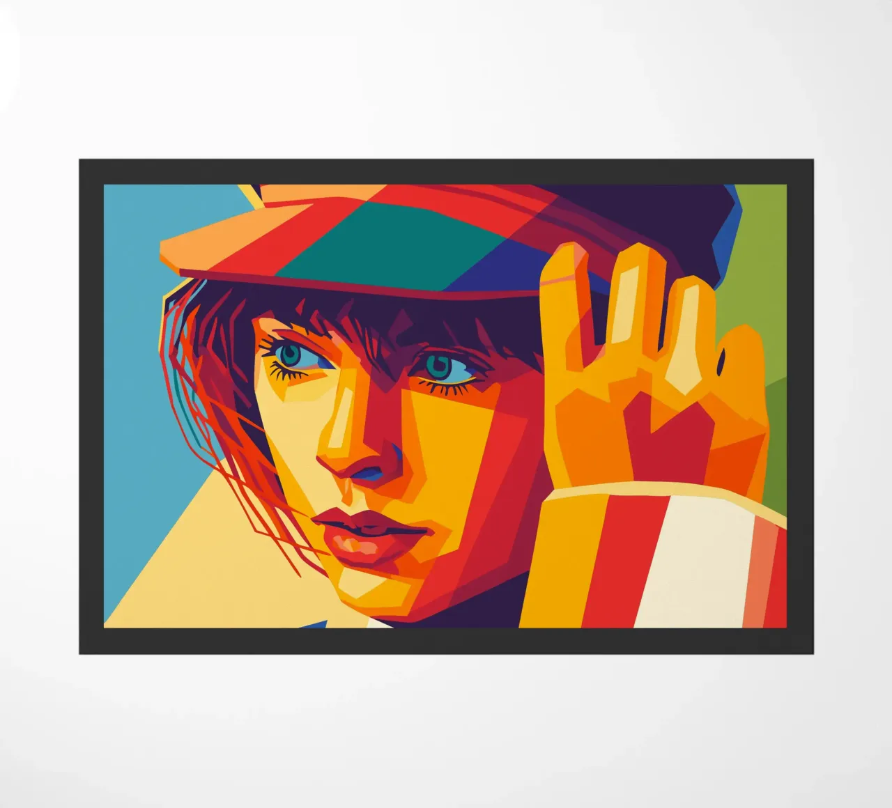 swifties retro pop art wpap paillasson de aiswa