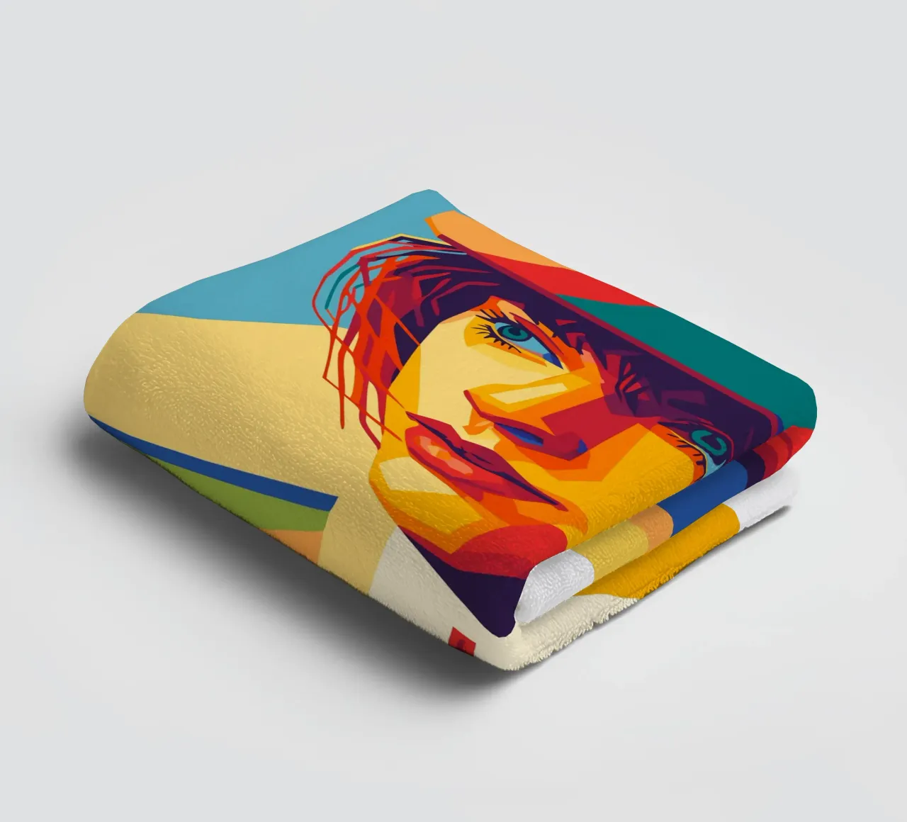 swifties retro pop art wpap towel by aiswa