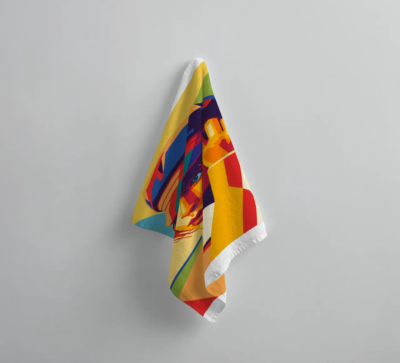 swifties retro pop art wpap towel by aiswa