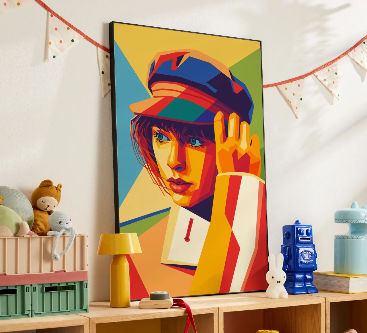 swifties retro pop art wpap alluminio dibond da aiswa