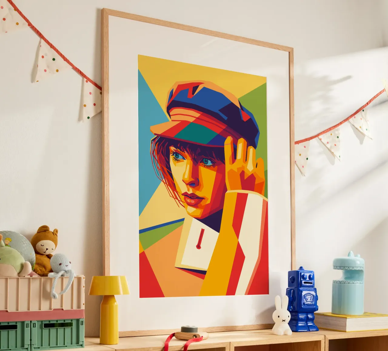 swifties retro popart wpap poster van aiswa