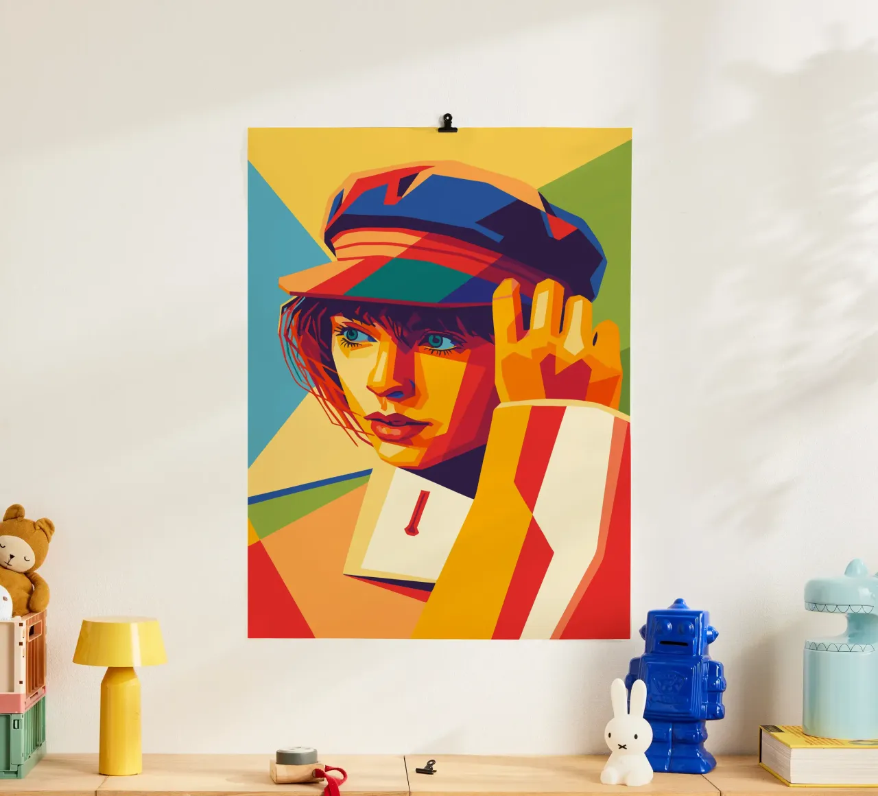 swifties retro popart wpap poster van aiswa