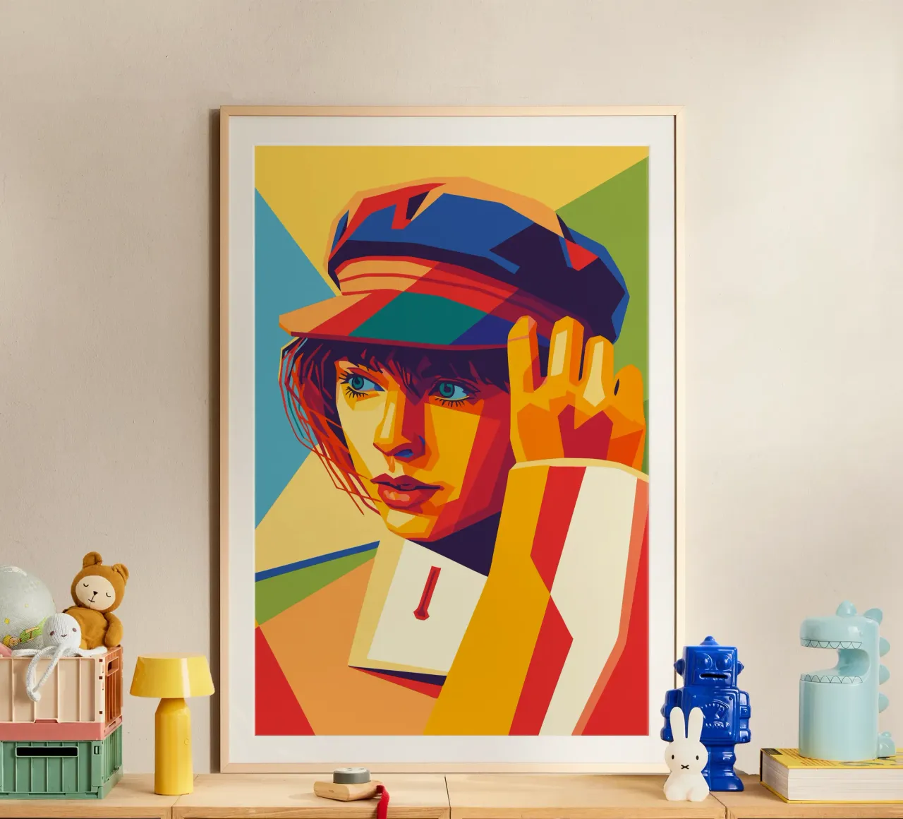 swifties retro popart wpap poster van aiswa