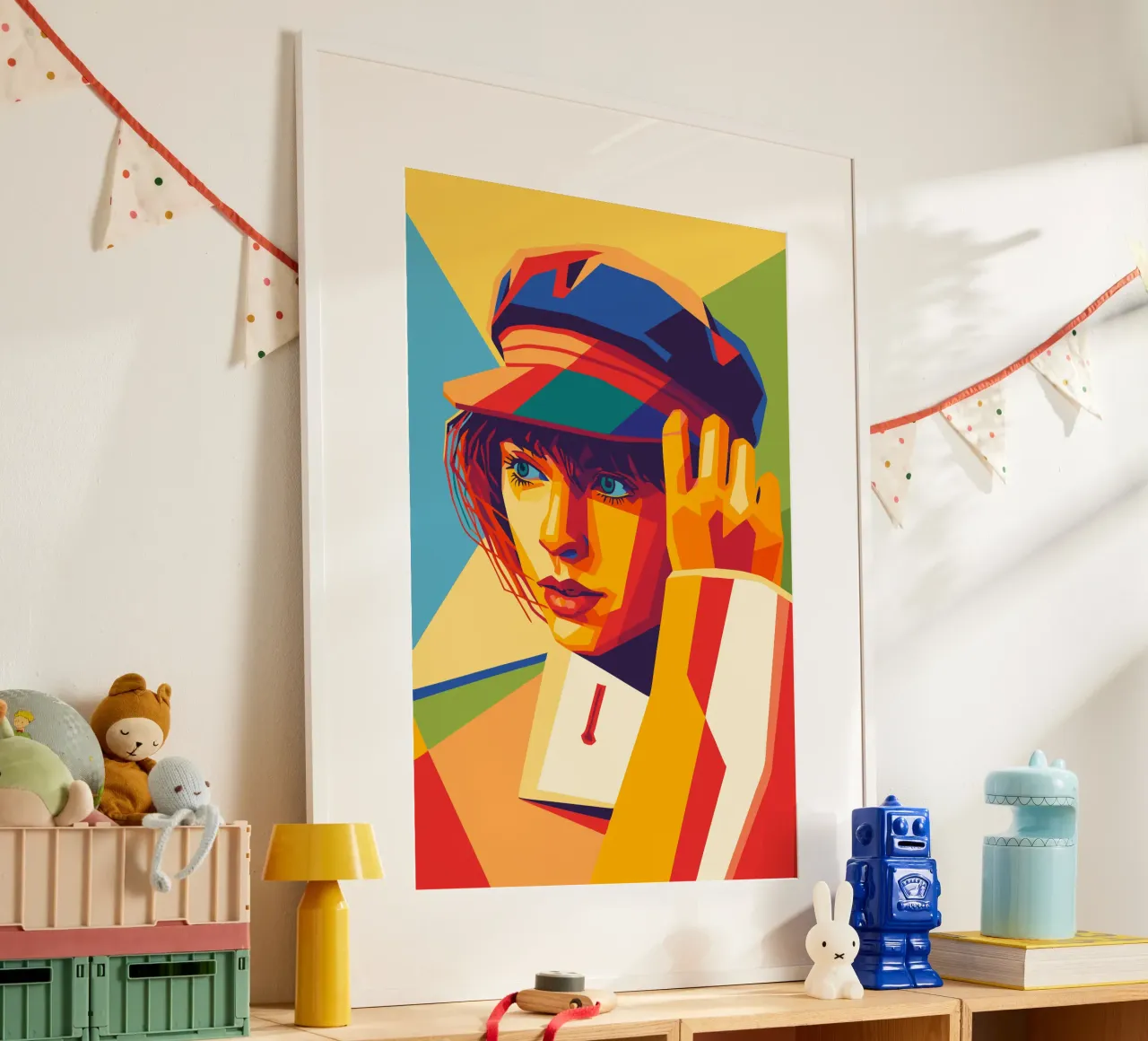 swifties retro popart wpap poster van aiswa