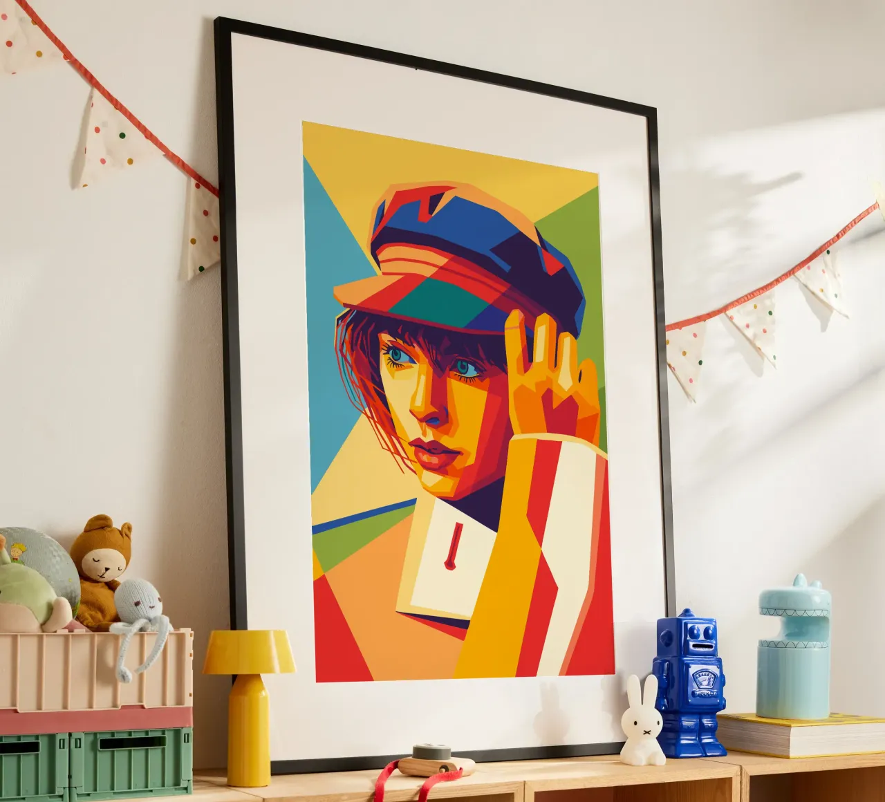 swifties retro popart wpap poster van aiswa