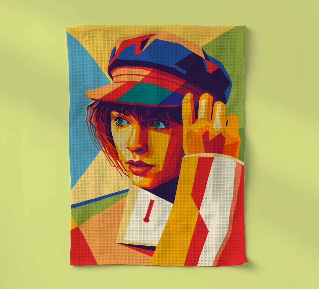 swifties retro pop art wpap torchon de aiswa