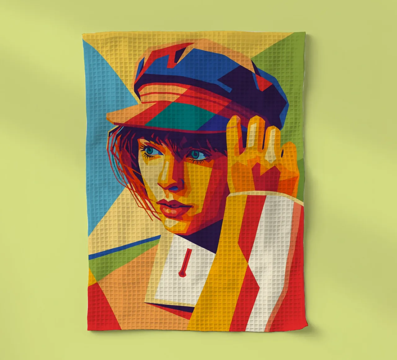 swifties retro pop art wpap canovaccio da cucina da aiswa