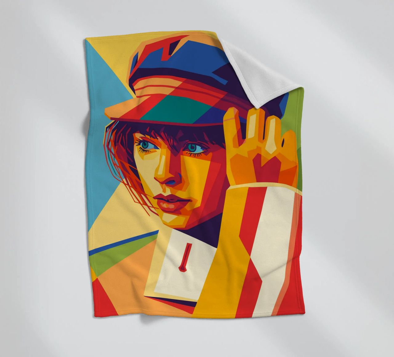 swifties retro pop art wpap coperta in pile da aiswa