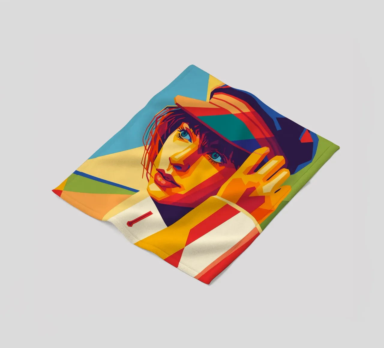 swifties retro pop art wpap fleece blanket by aiswa