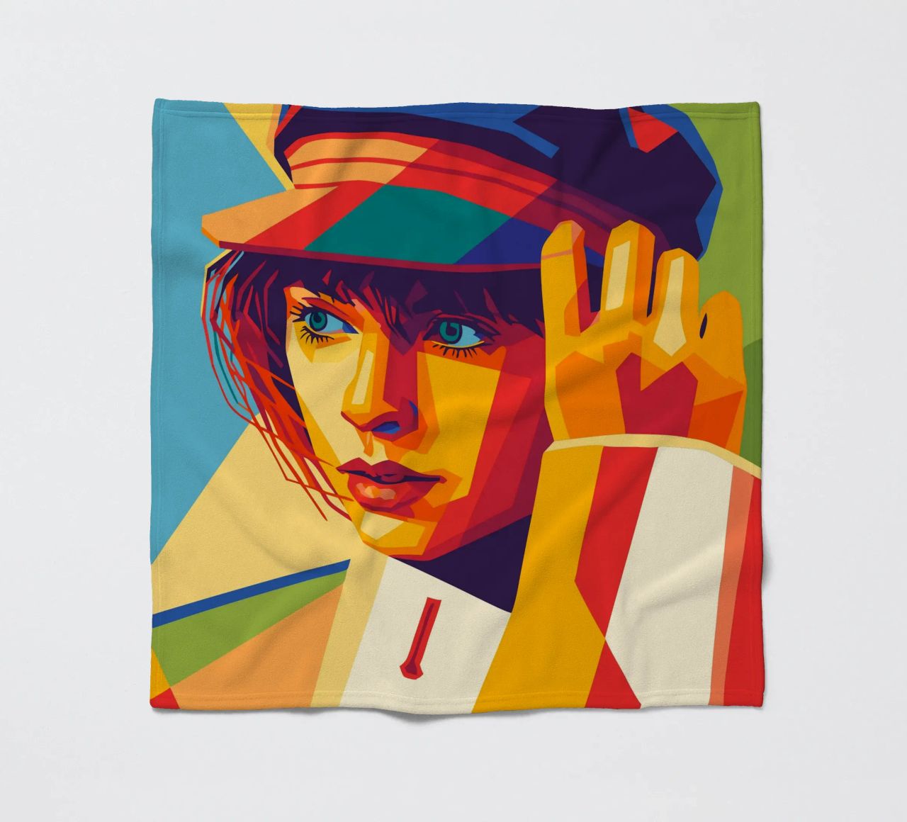 swifties retro pop art wpap coperta in pile da aiswa