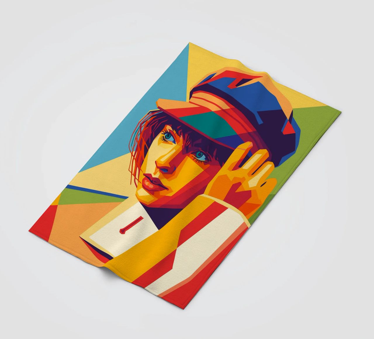 swifties retro pop art wpap coperta in pile da aiswa