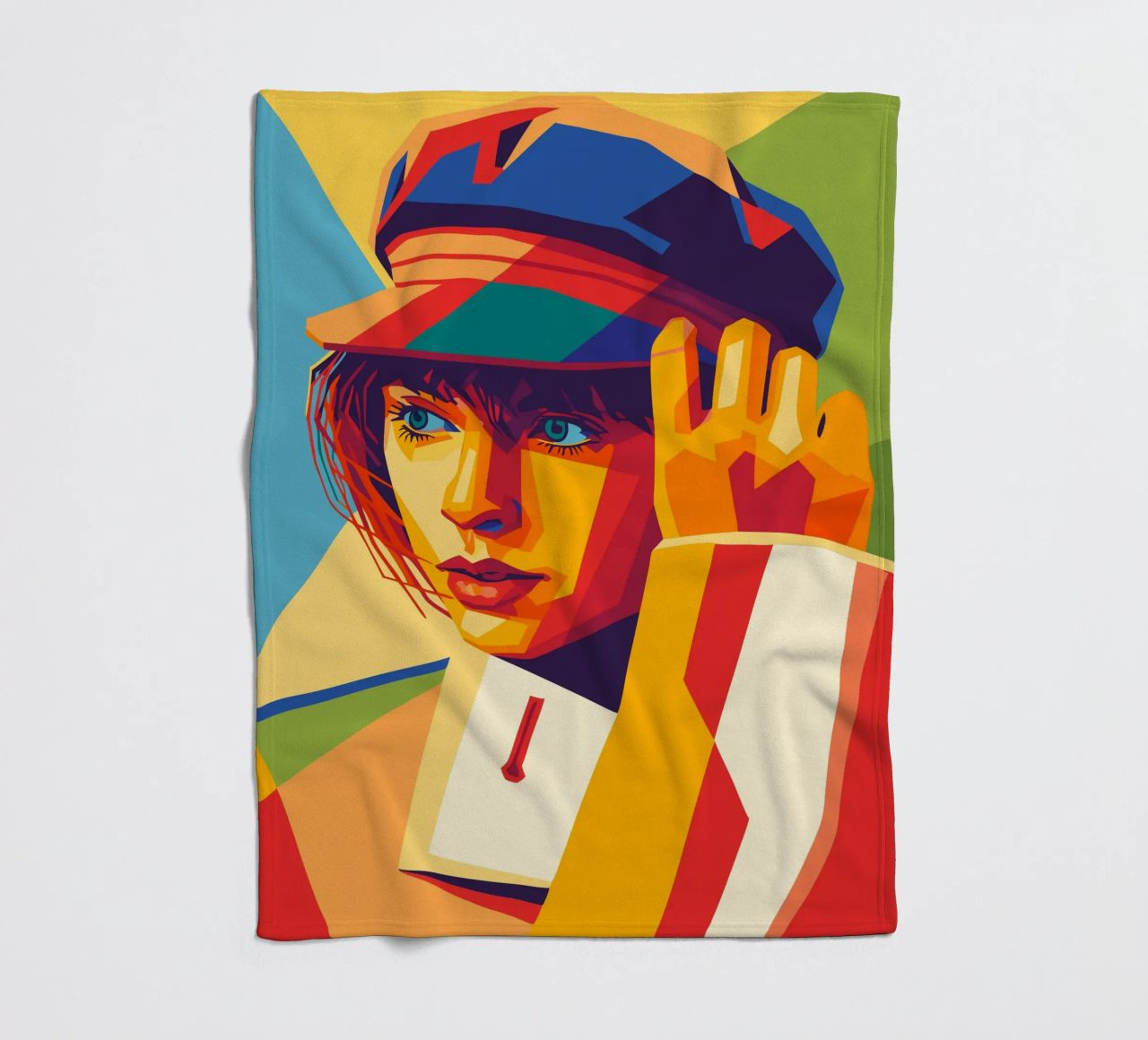 swifties retro pop art wpap coperta in pile da aiswa