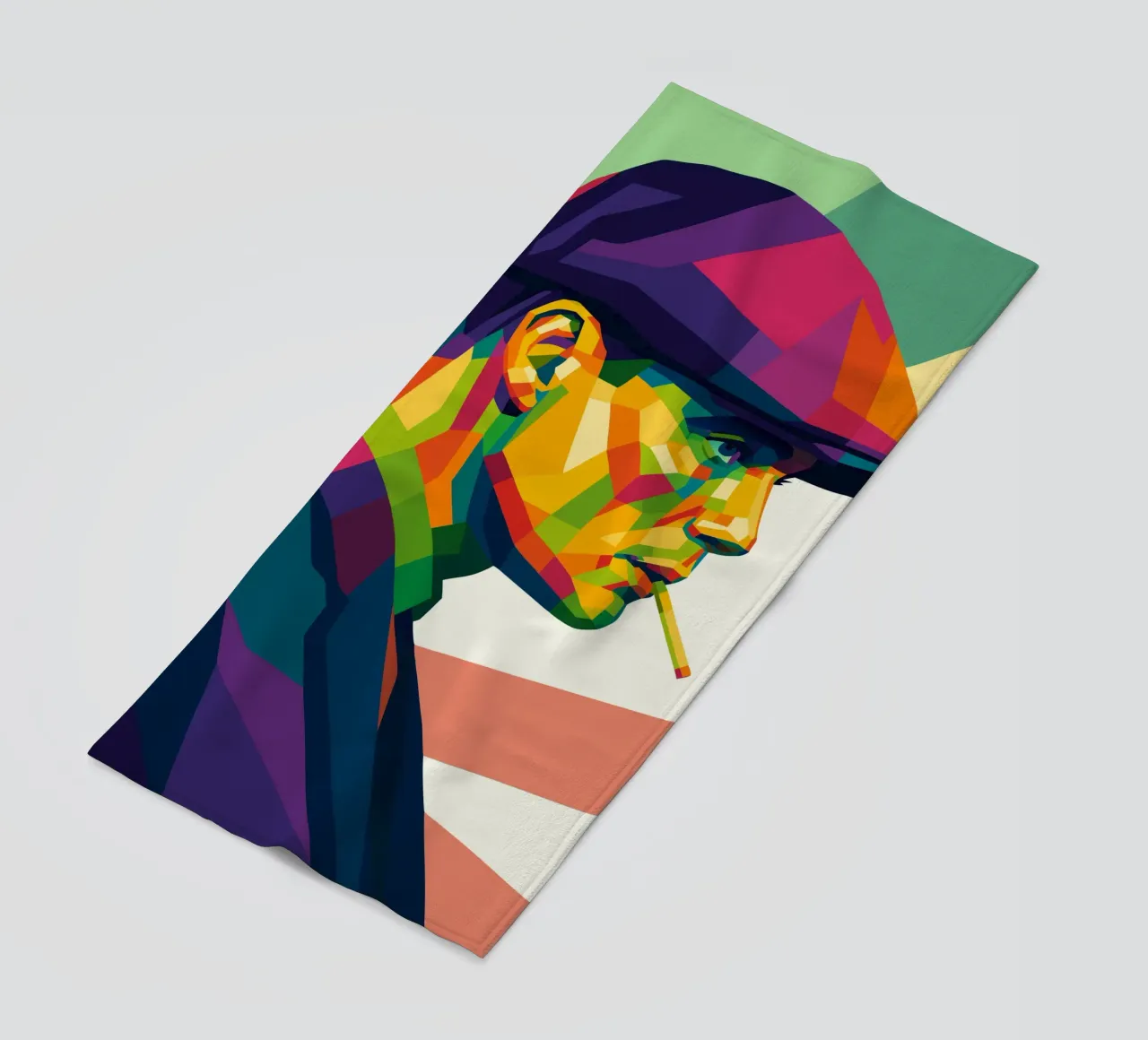thomas shelby retro pop art wpap telo mare da aiswa