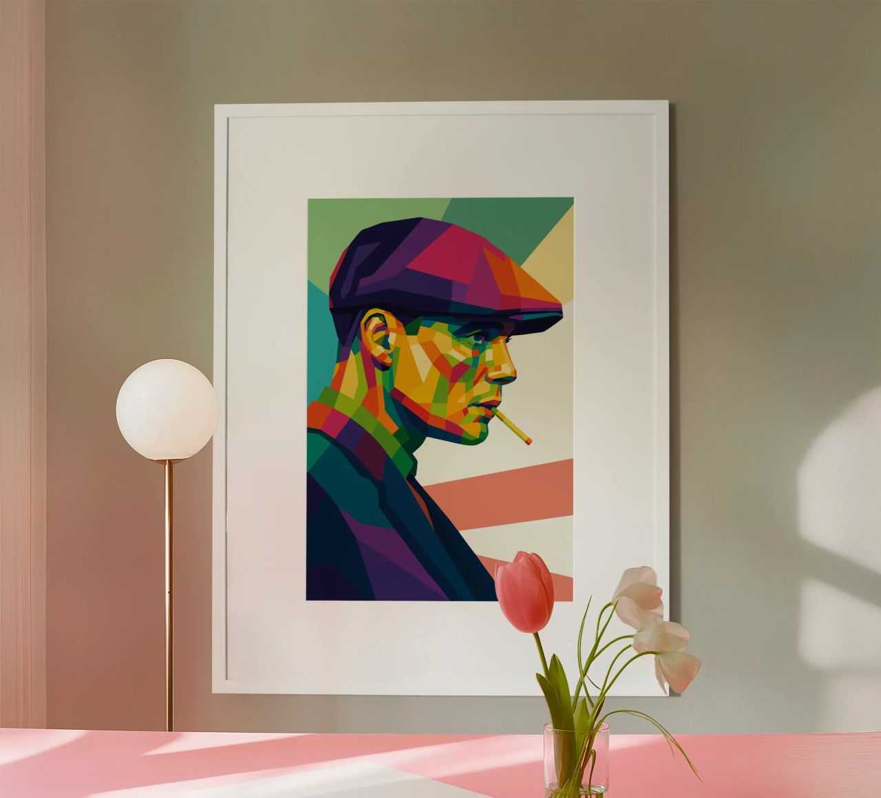 thomas shelby retro pop art wpap poster da aiswa