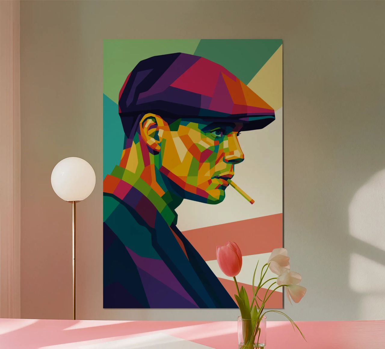 thomas shelby retro pop art wpap poster da aiswa