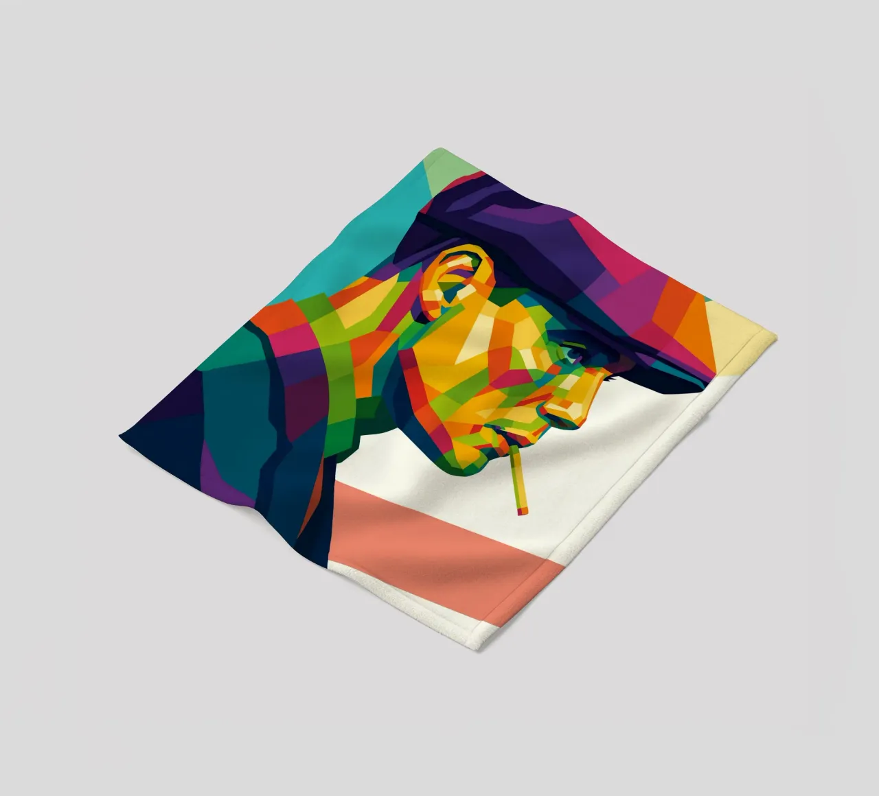 thomas shelby retro pop art wpap coperta in pile da aiswa