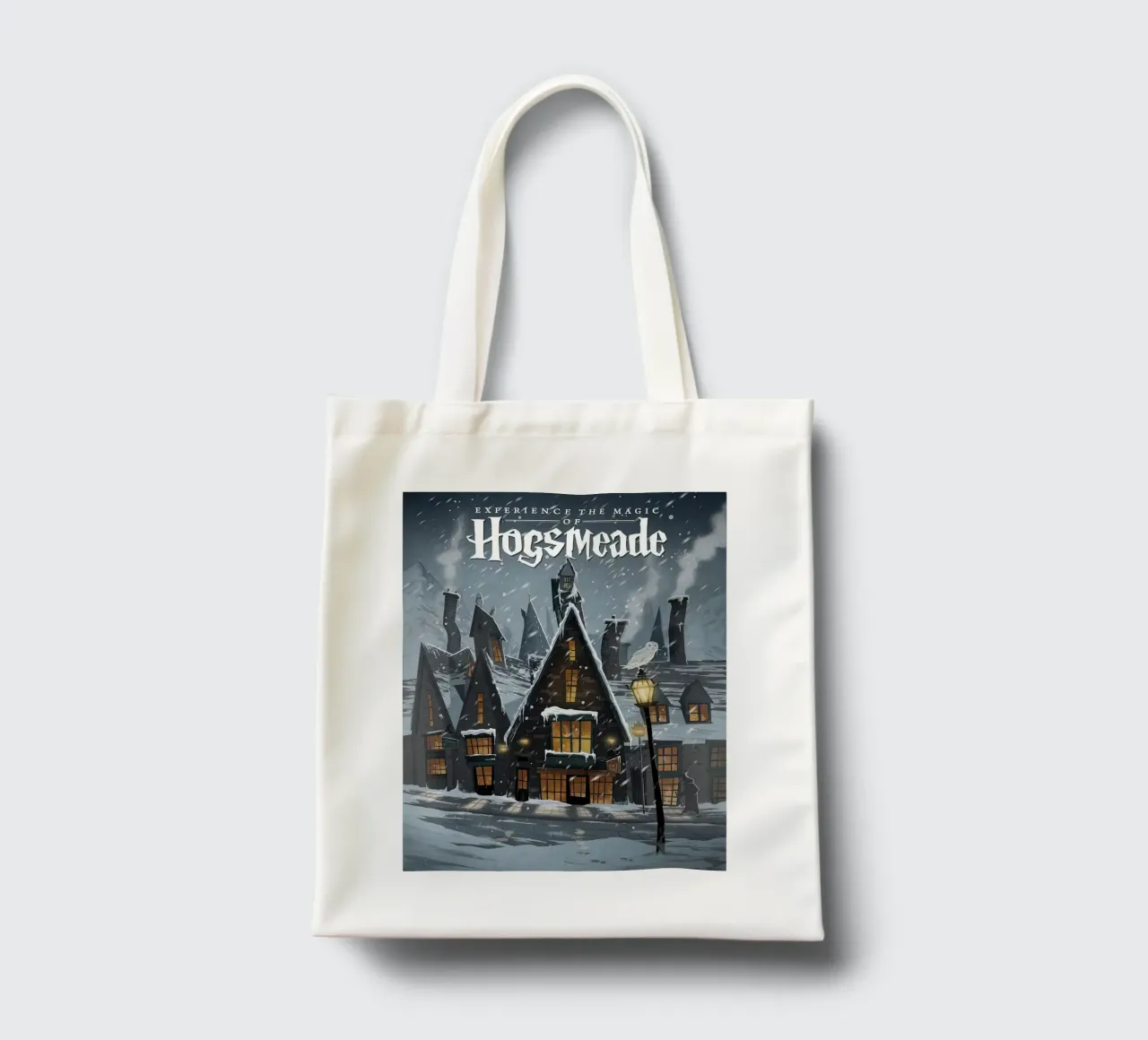 Provate la magia di HogsMeade borsa in juta da Alice Slatera