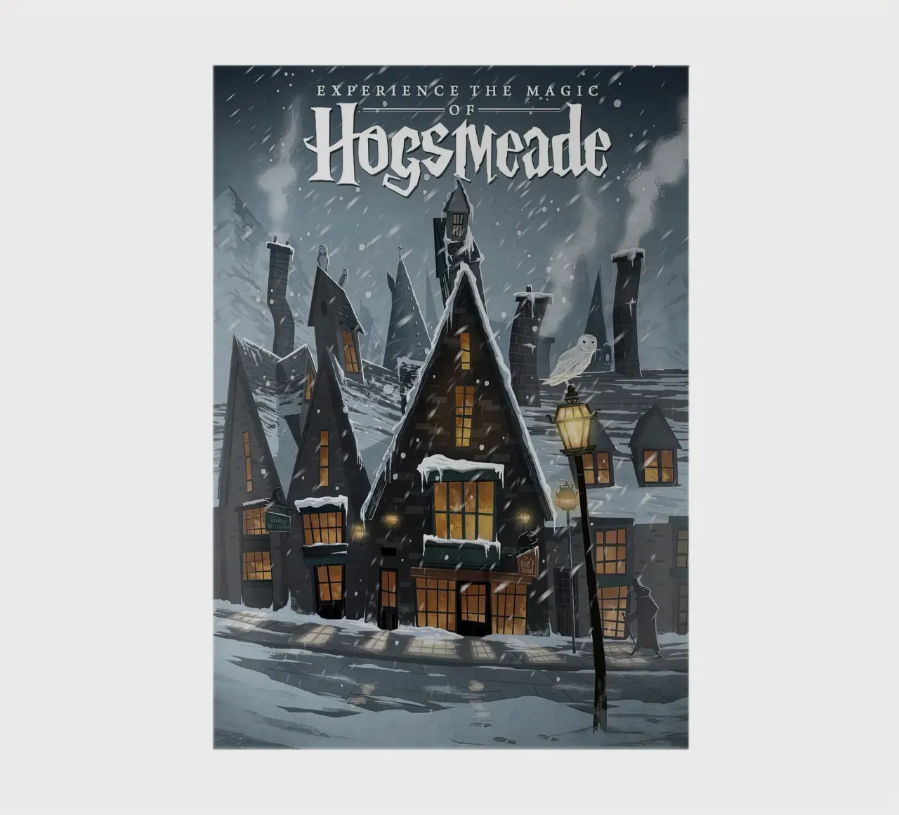 Experience The Magic HogsMeade notebook by Alice Slatera