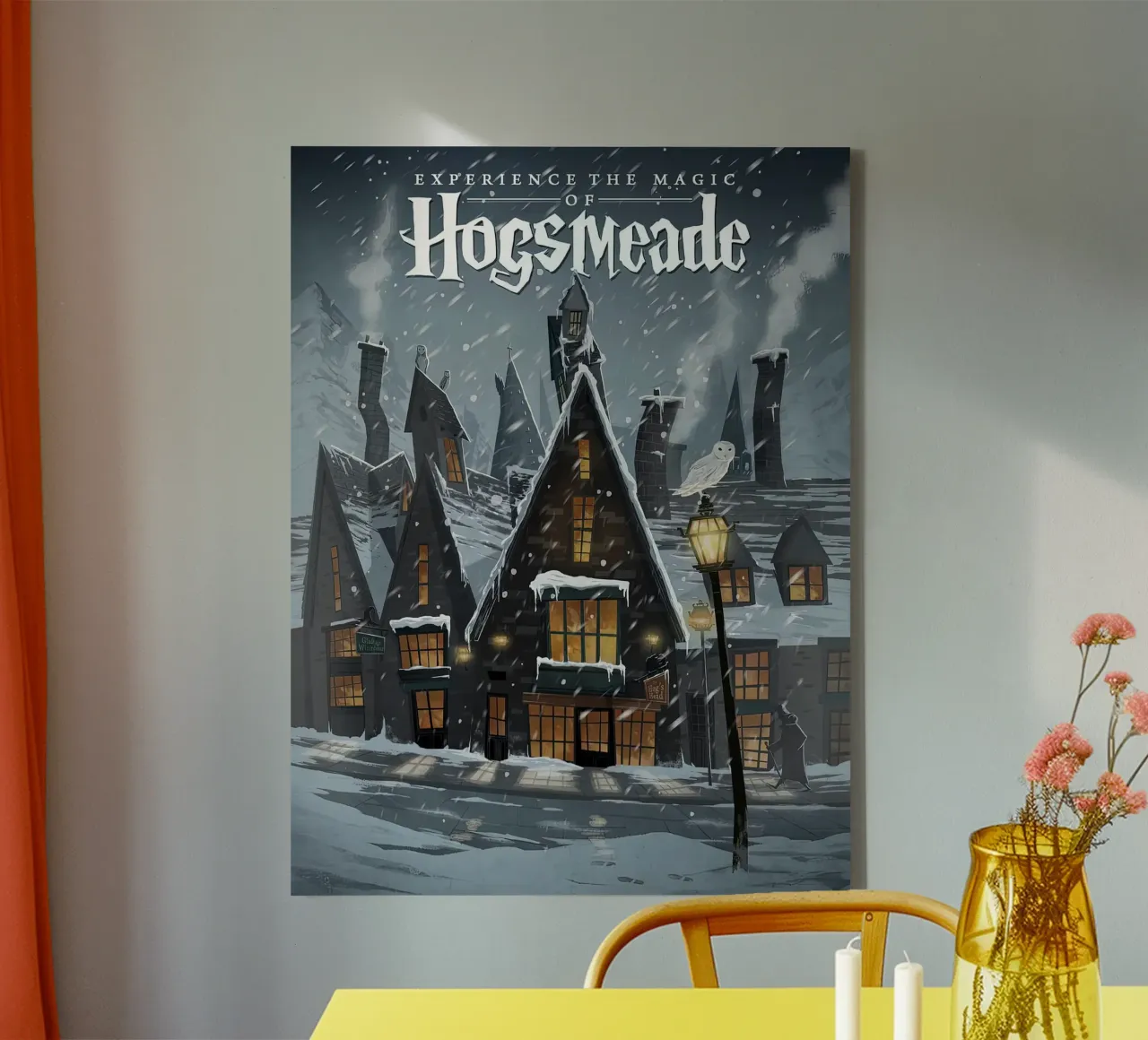 Experience The Magic HogsMeade canvas by Alice Slatera
