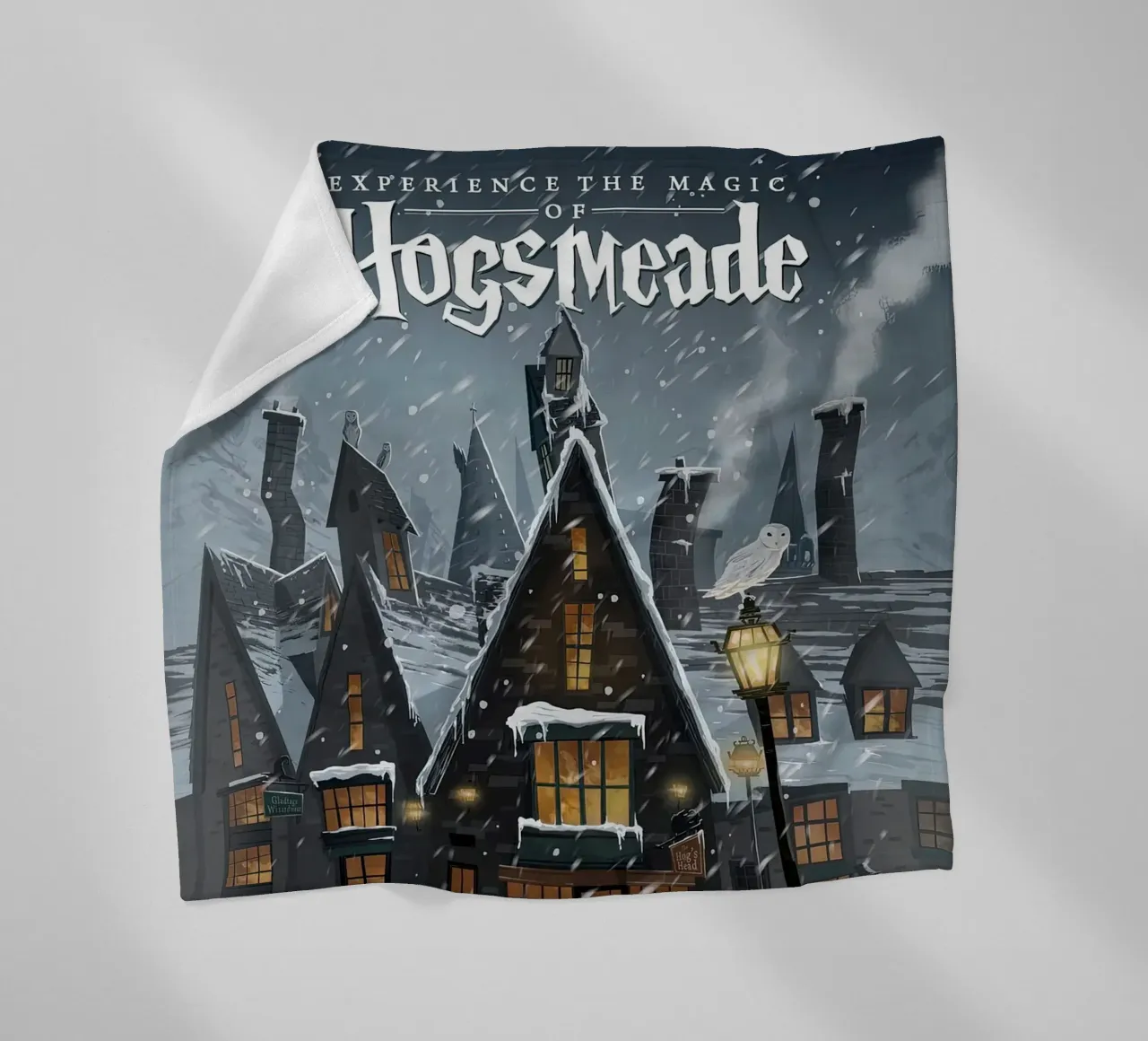 Provate la magia di HogsMeade coperta in pile da Alice Slatera