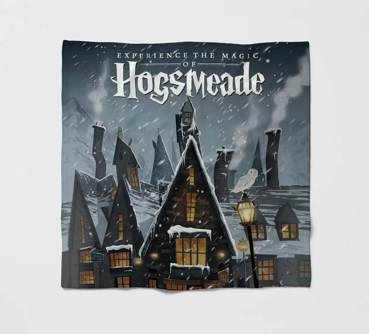 Provate la magia di HogsMeade coperta in pile da Alice Slatera