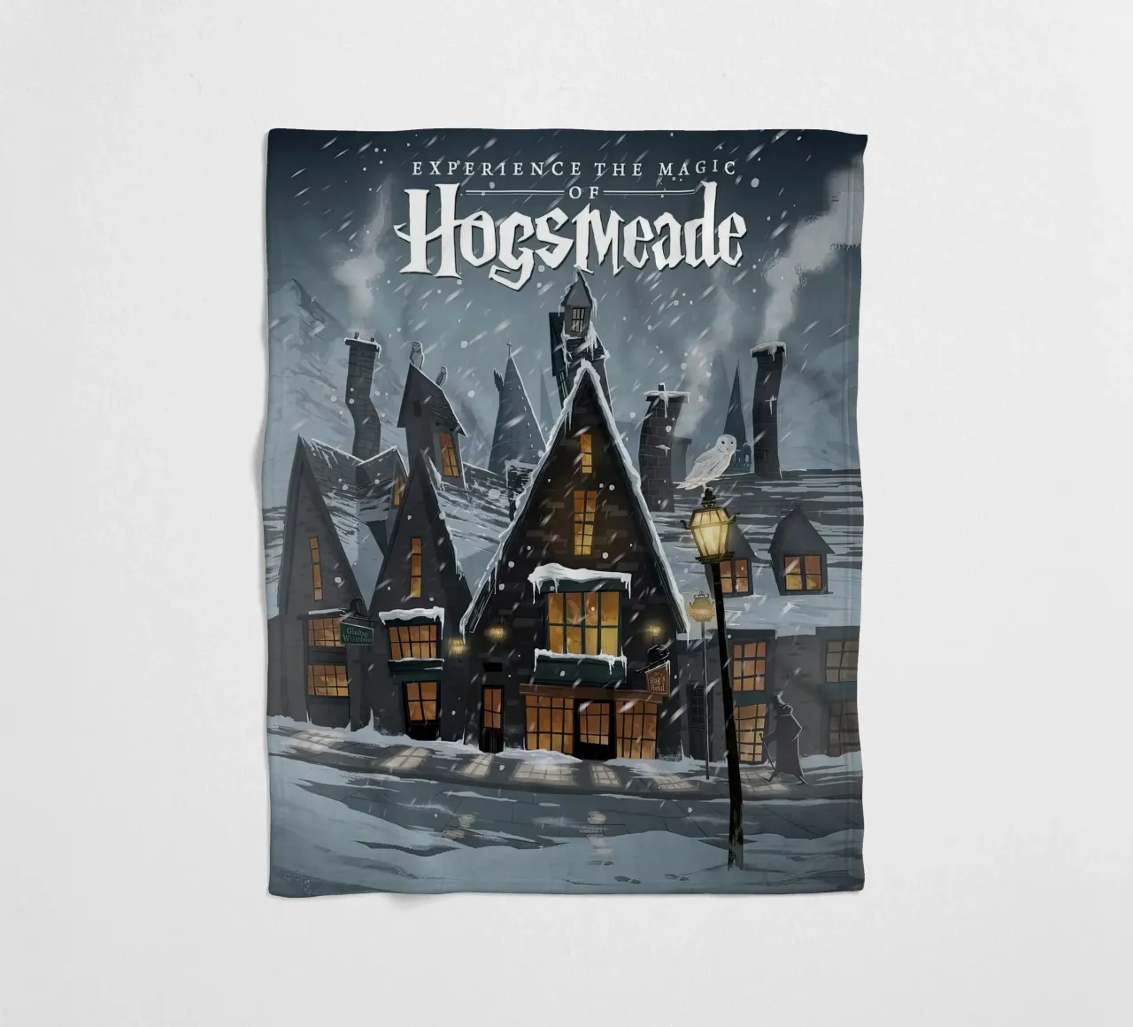 Provate la magia di HogsMeade coperta in pile da Alice Slatera
