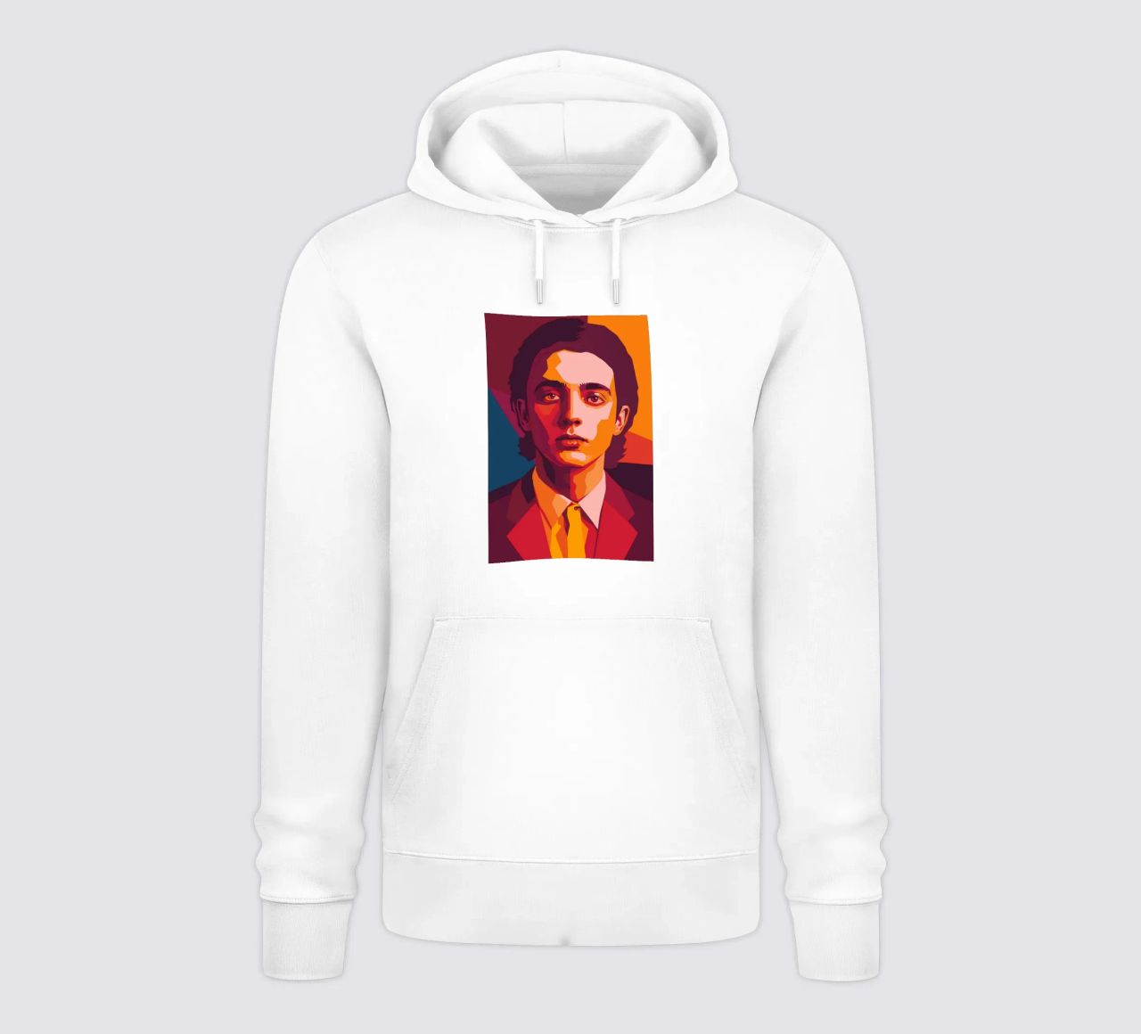 timothee chalamet retro pop art wpap felpa con cappuccio da aiswa