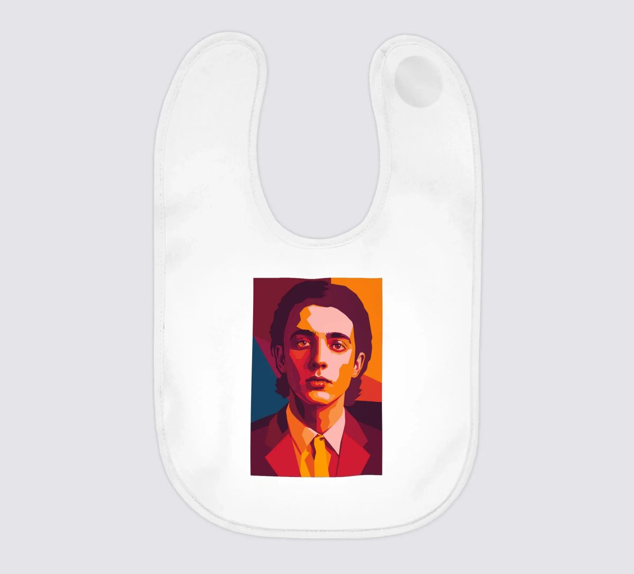 timothee chalamet retro pop art wpap bavaglino da aiswa