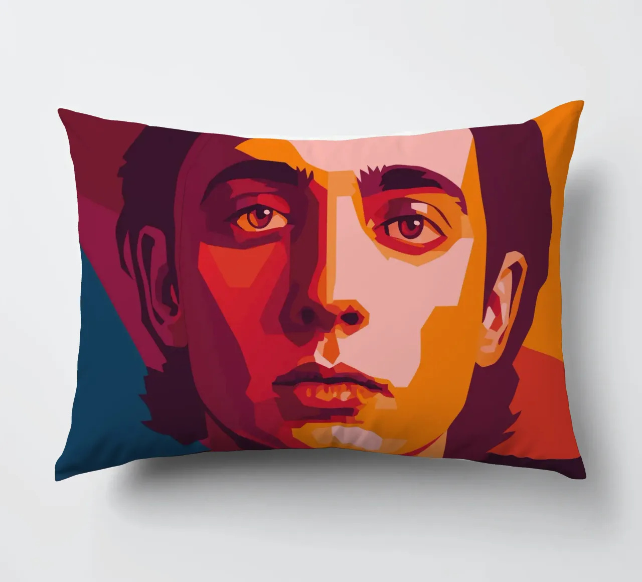 timothee chalamet retro pop art wpap cuscino da aiswa