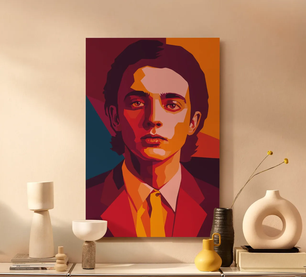 timothee chalamet retro pop art wpap pannello forex da aiswa