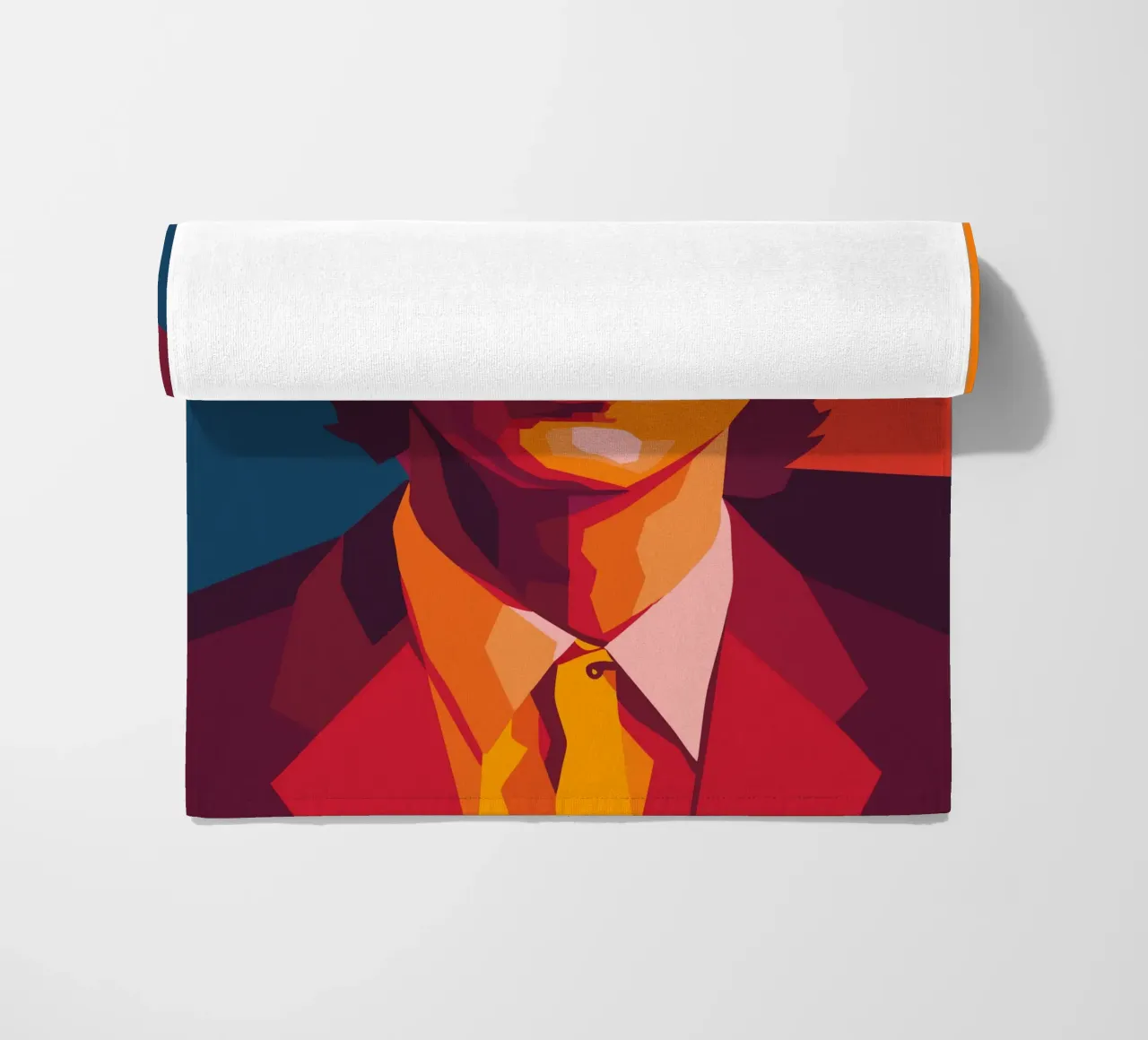 timothee chalamet retro pop kunst wpap Strandtuch von aiswa