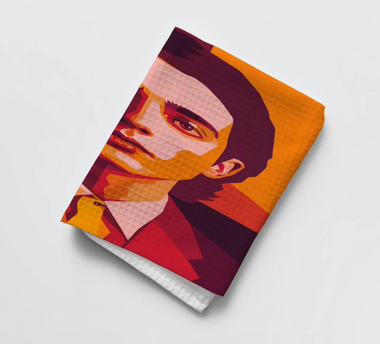 timothee chalamet retro pop art wpap paño de cocina de aiswa